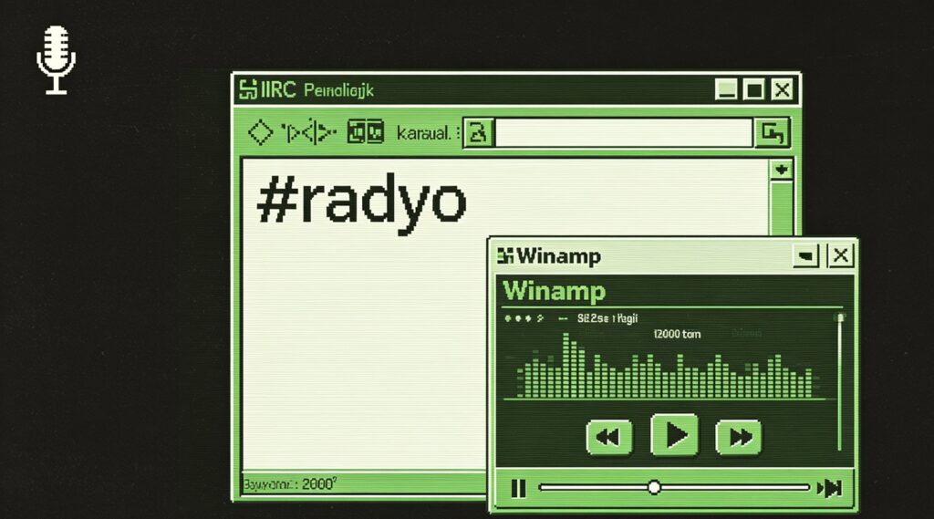 IRC’de Radyo Yayını: Siyah Ekrandan Yayılan O Ses Nasıl Çıkardı?